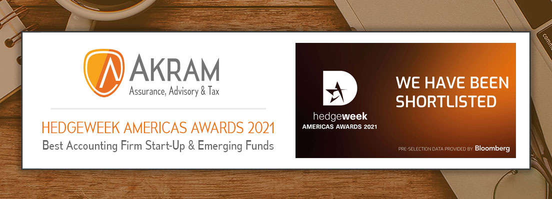 Akram & Associates Shortlisted for the Hedgeweek Americas Awards 2021