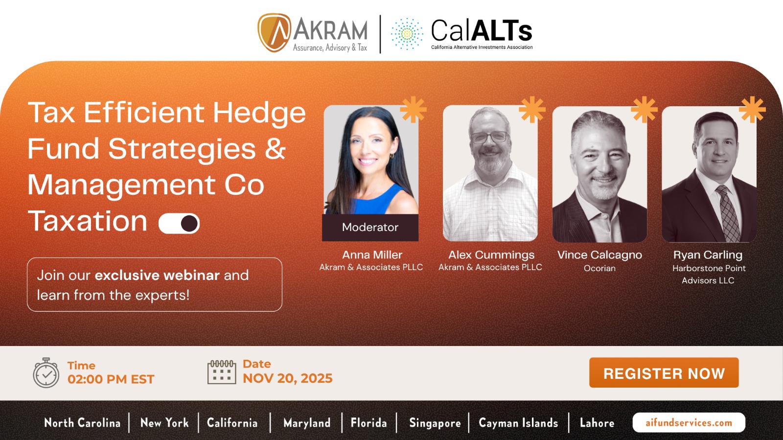 Tax Efficient Hedge Fund Strategies & Management Co Taxation